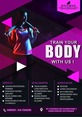D'Curve Female Fitness & Health Center logo